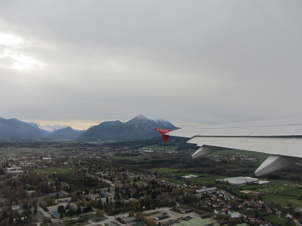 Watzmann beim Abflug